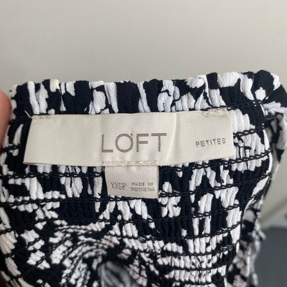 Stylish Loft XXS Petite Women's Top -‎ Pineapple Print Perfection - Picture 10 of 11